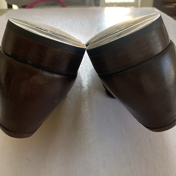 Bruno Magli PORRO Men's Brown Leather Slip On Loafers Size 11.5. Made in Italy - Picture 6 of 10